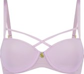 Sapph - Voorgevormde bh voor vrouwen - Straps boven cups - Iconic Basics - Rosie - Lila - 90E