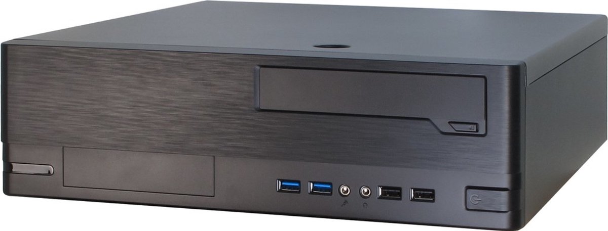 Inter-Tech It-502 | Mini Tower Case | Zwart - afbeelding 2