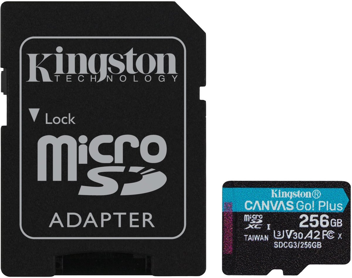 Kingston - SDCG3/256GB - Geheugenkaart