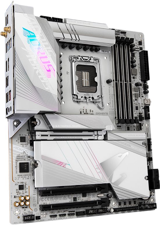 GIGABYTE Z790 AORUS PRO X – Moederbord – ATX – Socket LGA1700 – Intel Z790 – DDR5 – High Definition Audio – Realtek 5GbE LAN