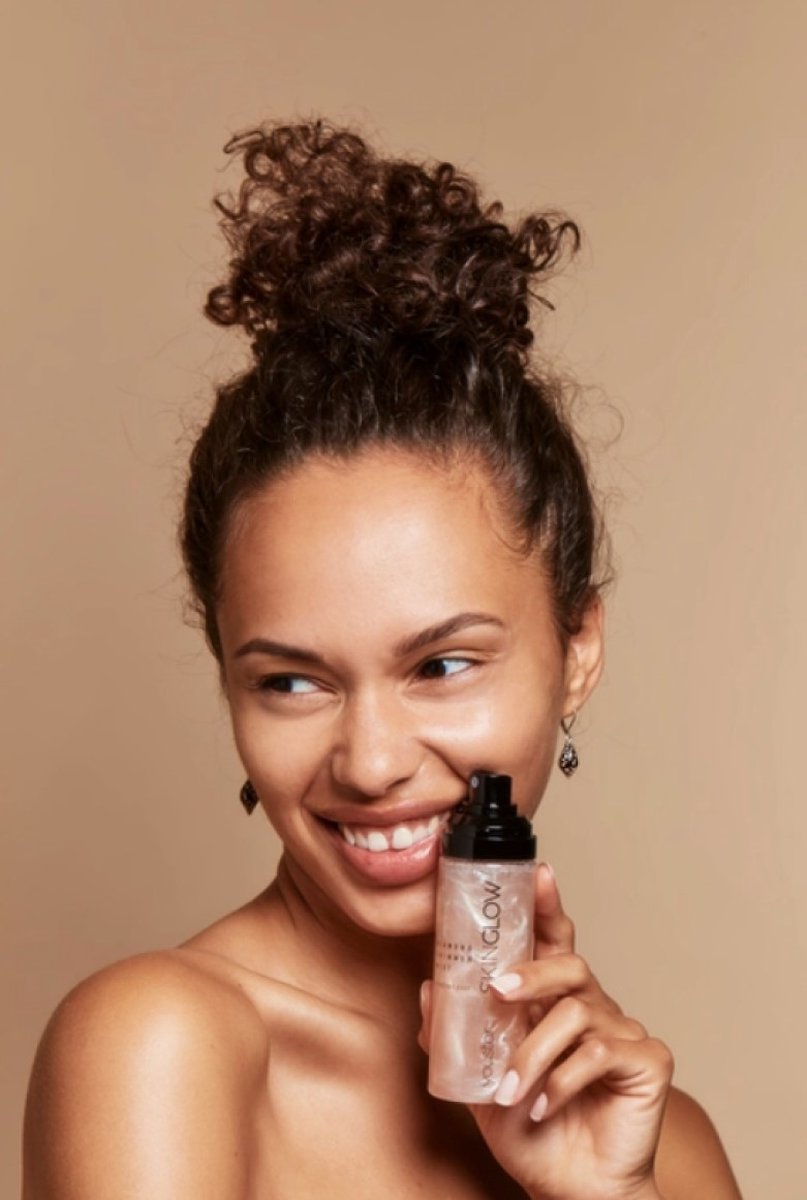 Goedkoopste Natuurlijke gezicht parelmoer spray - natuurlijke gloed - Diamond Shimmer Mist - hydrateert de huid 100ml