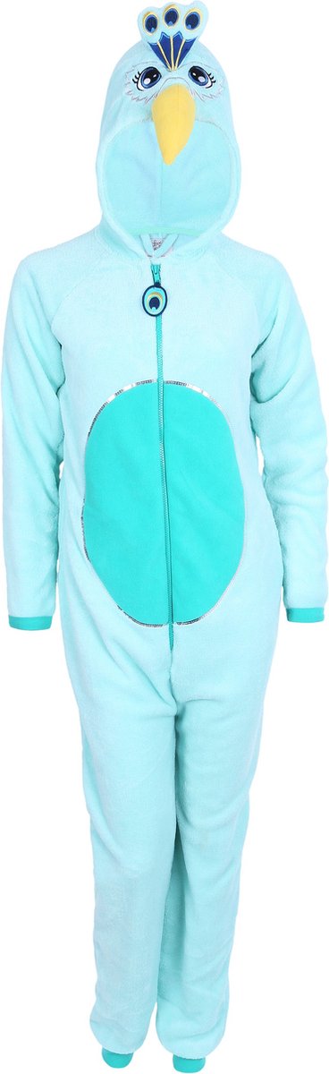 Eenstuk pyjama in felgroen Paw M/L