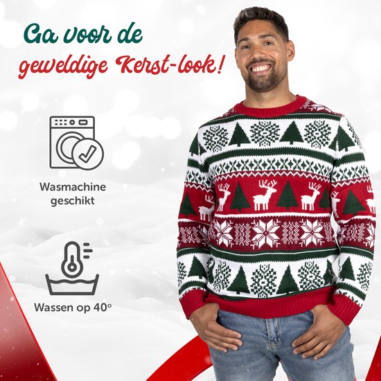Mauvais pull de Noël Femmes & Hommes - Pull de Noël «Bont & Cozy » - Hommes & Femmes Taille XXL - Sinterklaas - Noël - Cadeau de Noël