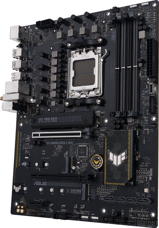 ASUS ROG STRIX B650E-I GAMING WIFI Moederbord Socket AMD AM5 (Ryzen 7000, Mini-ITX, DDR5-geheugen, 10 2 Power Stages, USB 3.2 Gen 2 Type-C, PCIe 5.0, Q-Release, WiFi 6E, Aura Sync