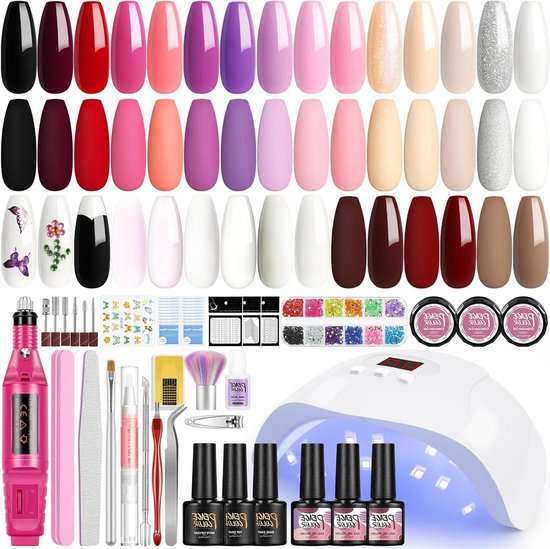 STAY GENT Kids Nail Polish Set with Nail Dryer, 10Pcs Real Nail Art Polish Kit, Washable Make Up Sets for Girls, Birthday for Princess Aged 3 4 5 Nail