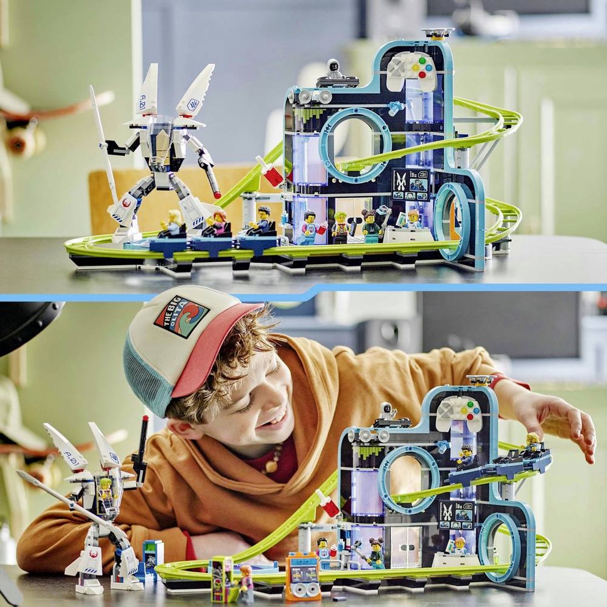 LEGO City Achtbaan in Robotwereld speelgoed - 60421 — afbeelding 11