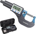 Micrometer digitale beugelmeetschroef 0-25 mm hoge precisie elektronische standaard buiten metriek micrometerschuiver lengte meetgereedschap voor monteurs