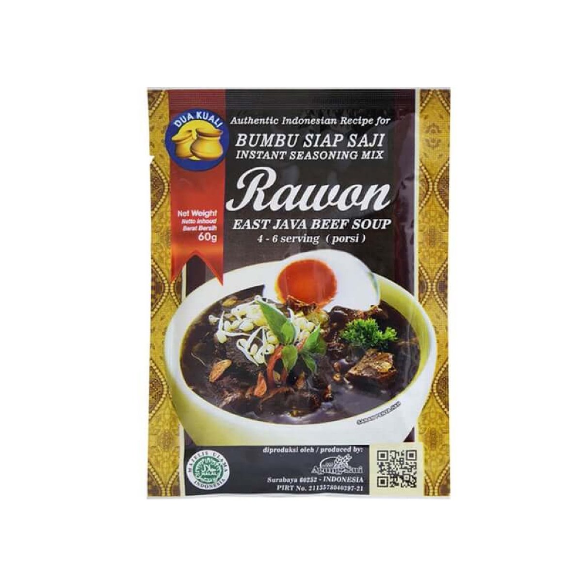 Goedkoopste Dua Kuali | Rawon | 12x50gr