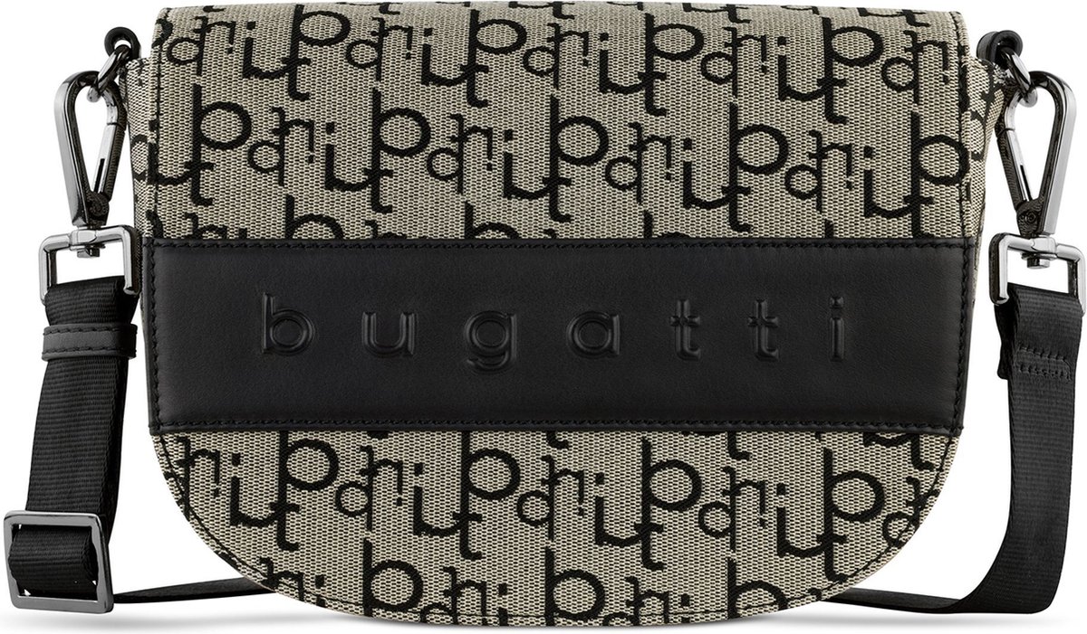bugatti Schoudertas Elea Shoulderbag Black Beige