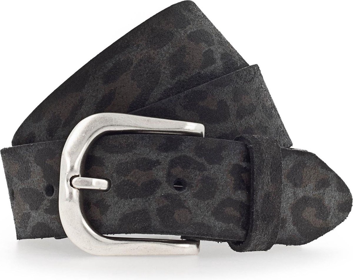 Vanzetti Riem leer - Dames - 110 cm - anthrazit grau-schwarz