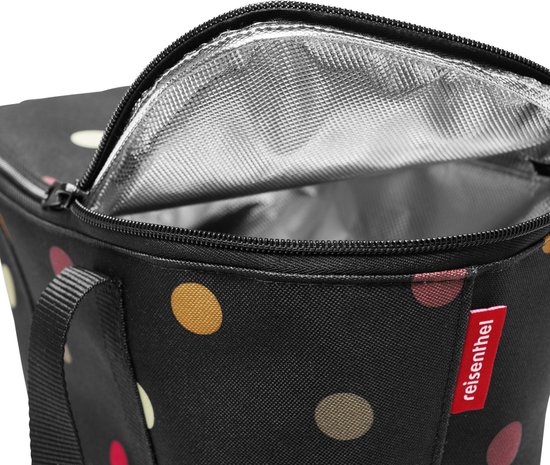 Reisenthel Coolerbag XS koeltas Lunchtas - Maat XS - Polyester met aluminium voering - 4 L - Dots Zwart;Multi Kleur van Merkloos — afbeelding 2