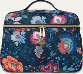 Oilily Coco - Toilettas - Beautycase - Waterafstotend - Dames - Vrouwen - Blauw - One size