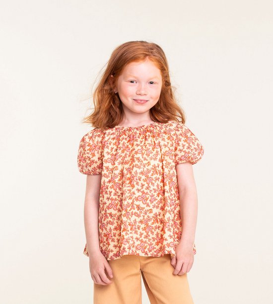 Blouse Oilily Baydee - Chemisiers - Katoen - Filles - Enfants - Coupe standard - Wit - 122/7 ans