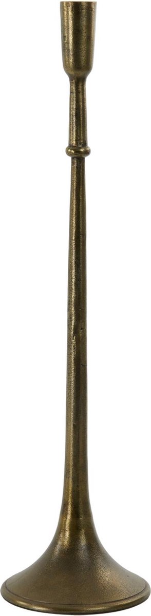 Kandelaar Murali - Brons - Ø15cm - Modern - Metaal - Moederdag - Moederdag cadeautje - Moederdag cadeau voor mama