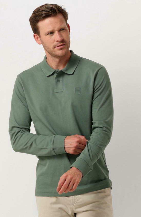 Boss Passerby Polo's & T-shirts Heren - Polo shirt - Groen - Maat XL