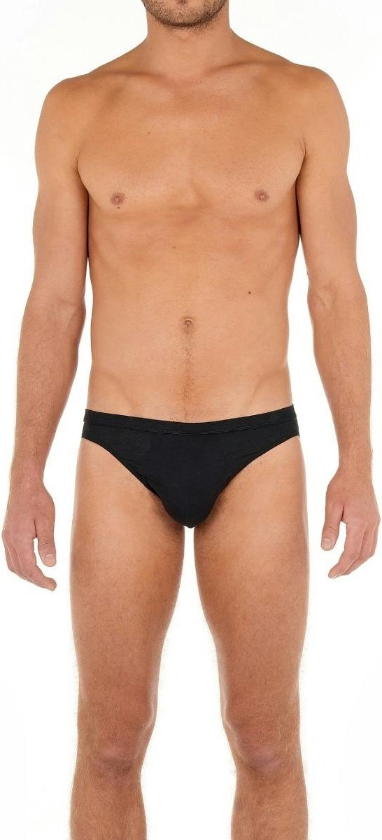 HOM Supreme cotton comfort micro briefs (1-pack) - heren micro slip - zwart