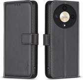 BINFEN Book Case - Convient pour Honor Magic6 Lite Case - Zwart