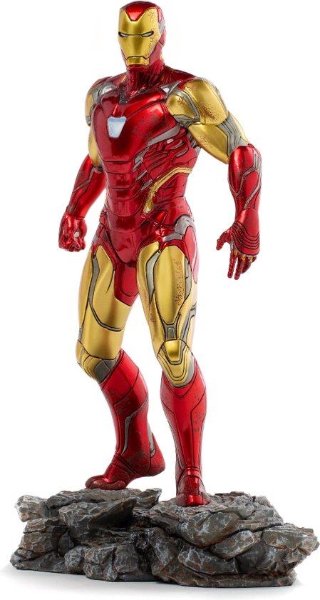 Foto: Iron studios marvel comics the inifinity saga iron man 1 10 scale statue beeld