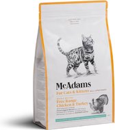 McAdams Grainfree Cat & Kitten Free Range Chicken & Turkey 375 gram - Kat