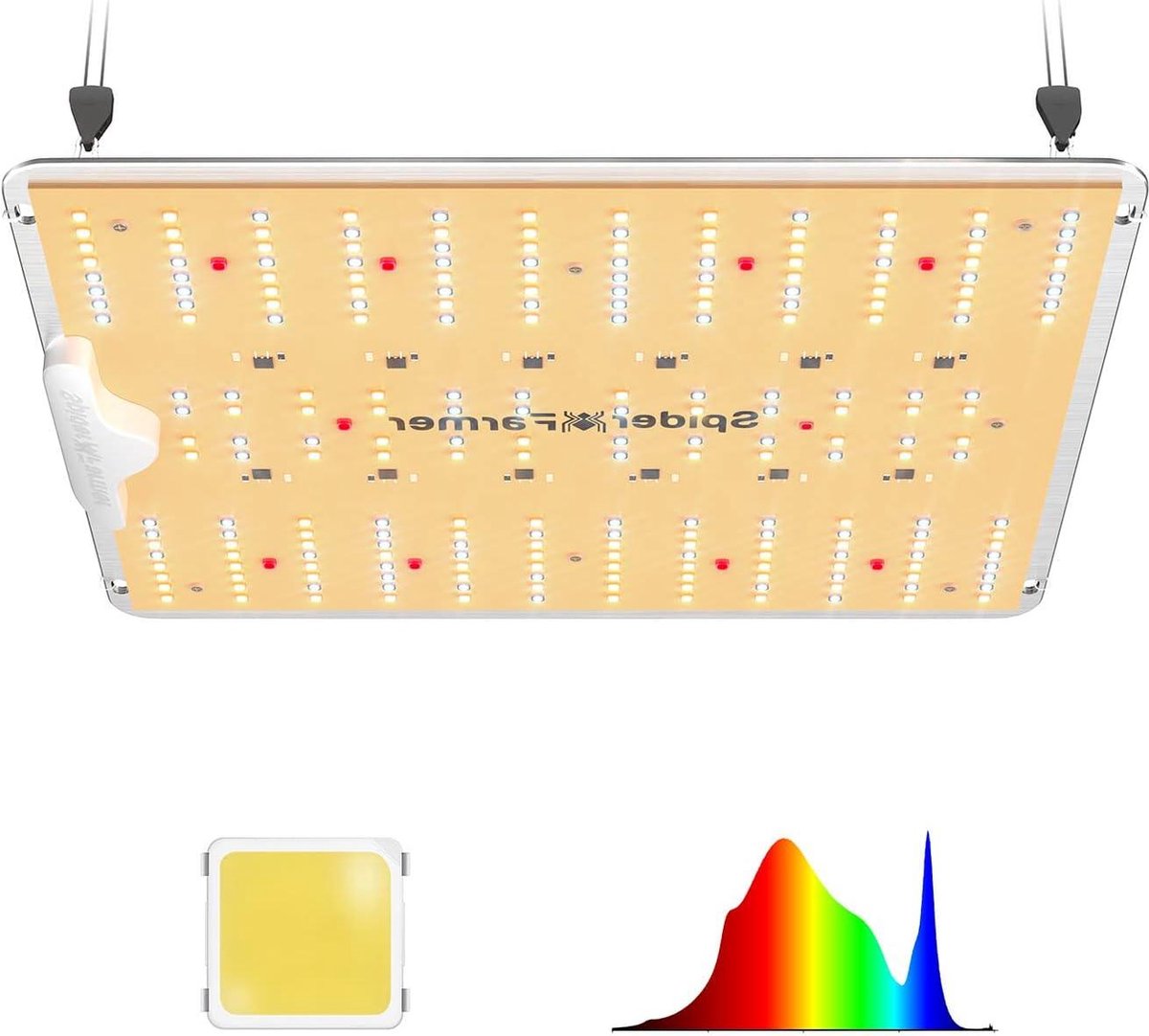 Groeilamp met Samsung LM301B led‘s voor tuinbouw - bloeiende plantenlamp - volledig spectrum 3000K 5000K 660nm 760nm IR Groeilamp