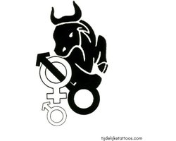 Bull Cuckold - BDSM - dominante mannelijke sekspartner - swingers - erotische tijdelijke tattoo - neptattoo volwassenen - erotiek voor vrouwen