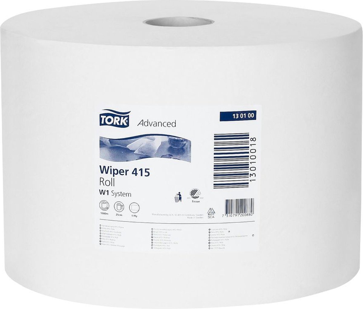 Goedkoopste Tork Reiniging en beschermingsmiddel poetspapier 245mm Combi 415