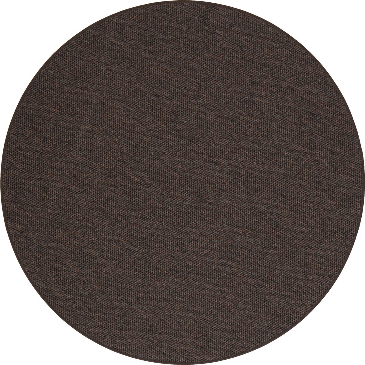 Snapstyle Vloerkleed Bentzon Natuur Platweave Rond Bruin