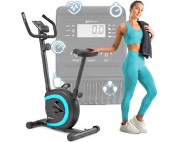 Hop-Sport HS-015H – Hometrainer – Compact – 8 Weerstandsniveaus – Polssensoren