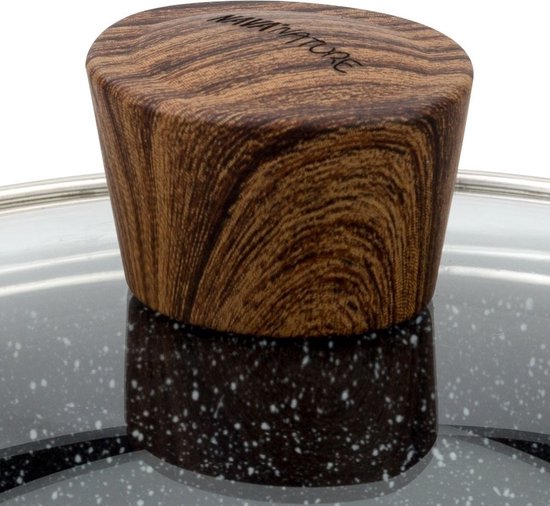 Vogue glazen deksel voor 16cm sauspan - CS543 - Nisbets De Leverancier