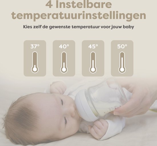 Xanna® Draagbare Baby Flessenwarmer voor Onderweg - Inclusief 1 adapter - Geschikt voor Smalle Hals Dr. Brown's, Difrax, Medela & Nanobebe, AVENT Philips, Chicco & Dodie - Wit van Xanna — afbeelding 4