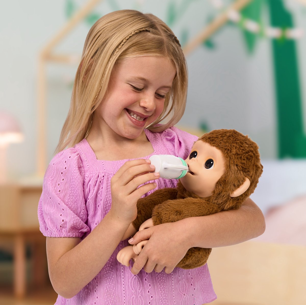 Little Live Pets - My Baby Monkey Mango - Interactieve knuffelaap — afbeelding 11