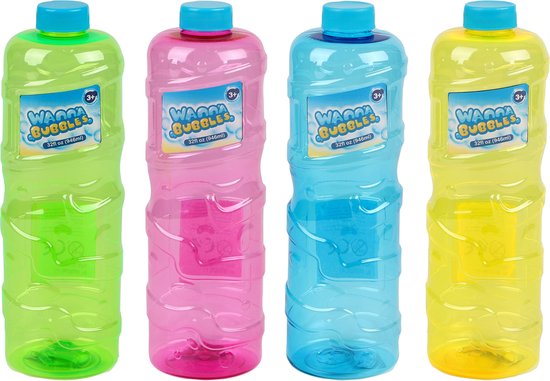 Foto: Sunnydays bellenblaas mix navulling 2x 1 liter 1000 ml bubbels maken