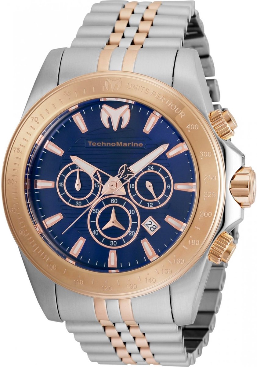 TechnoMarine Manta TM-220154 Quartz Herenhorloge - 47mm
