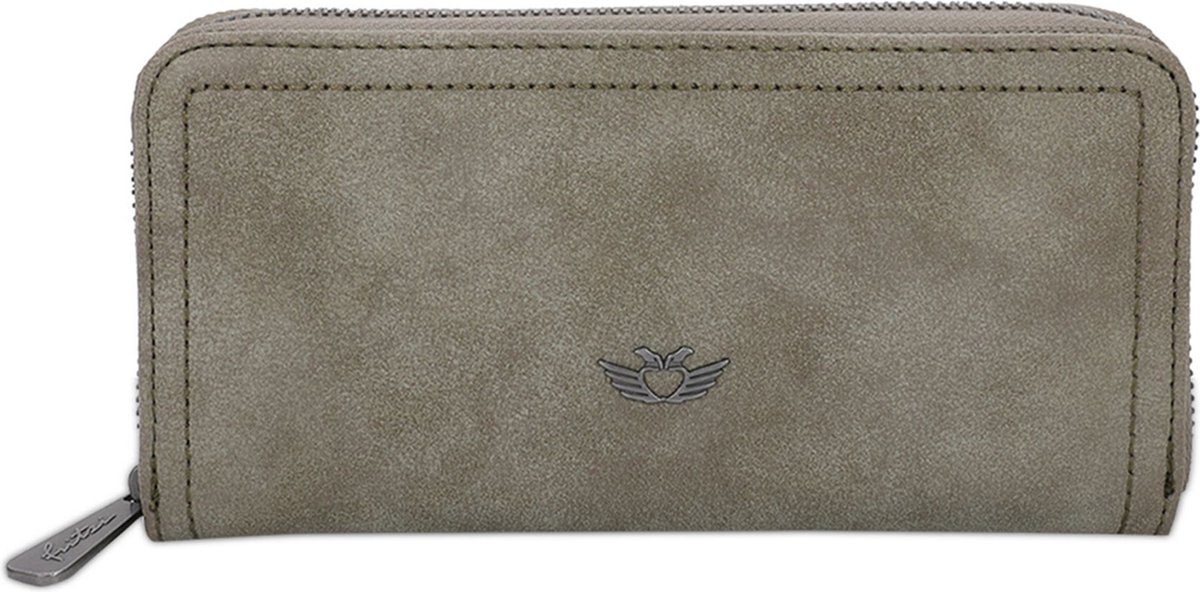 Fritzi aus Preußen Fritzi10 Nicole Vintage Portemonnee 20 cm - Dames - Horizontaal - moss