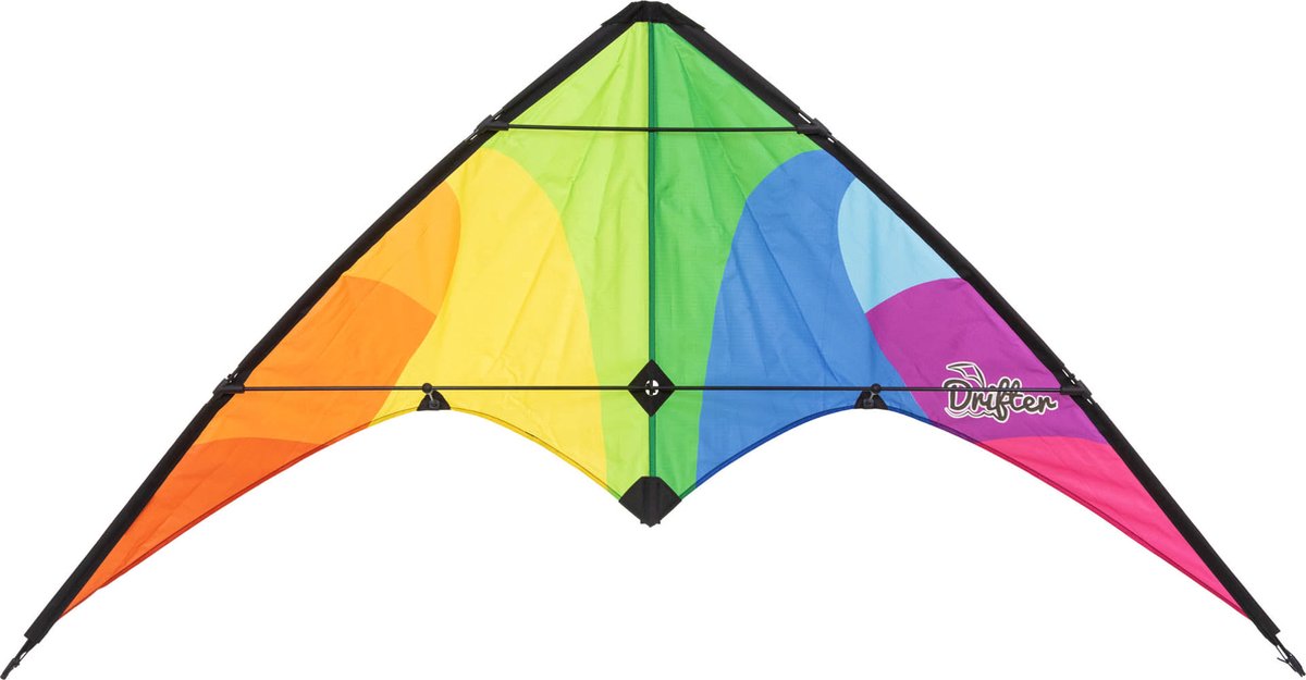 Stuntvlieger HQ Drifter Rainbow 102167 Regenboog 80 x 160 cm