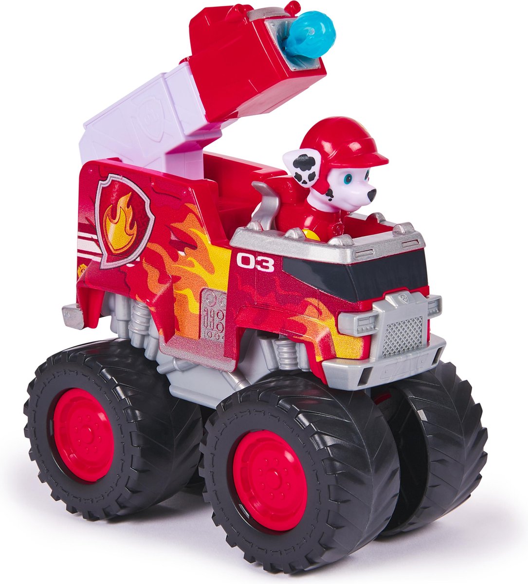 PAW Patrol Reddingswagens - Brandweerauto met Marshall speelfiguur - Speelgoedauto — afbeelding 16