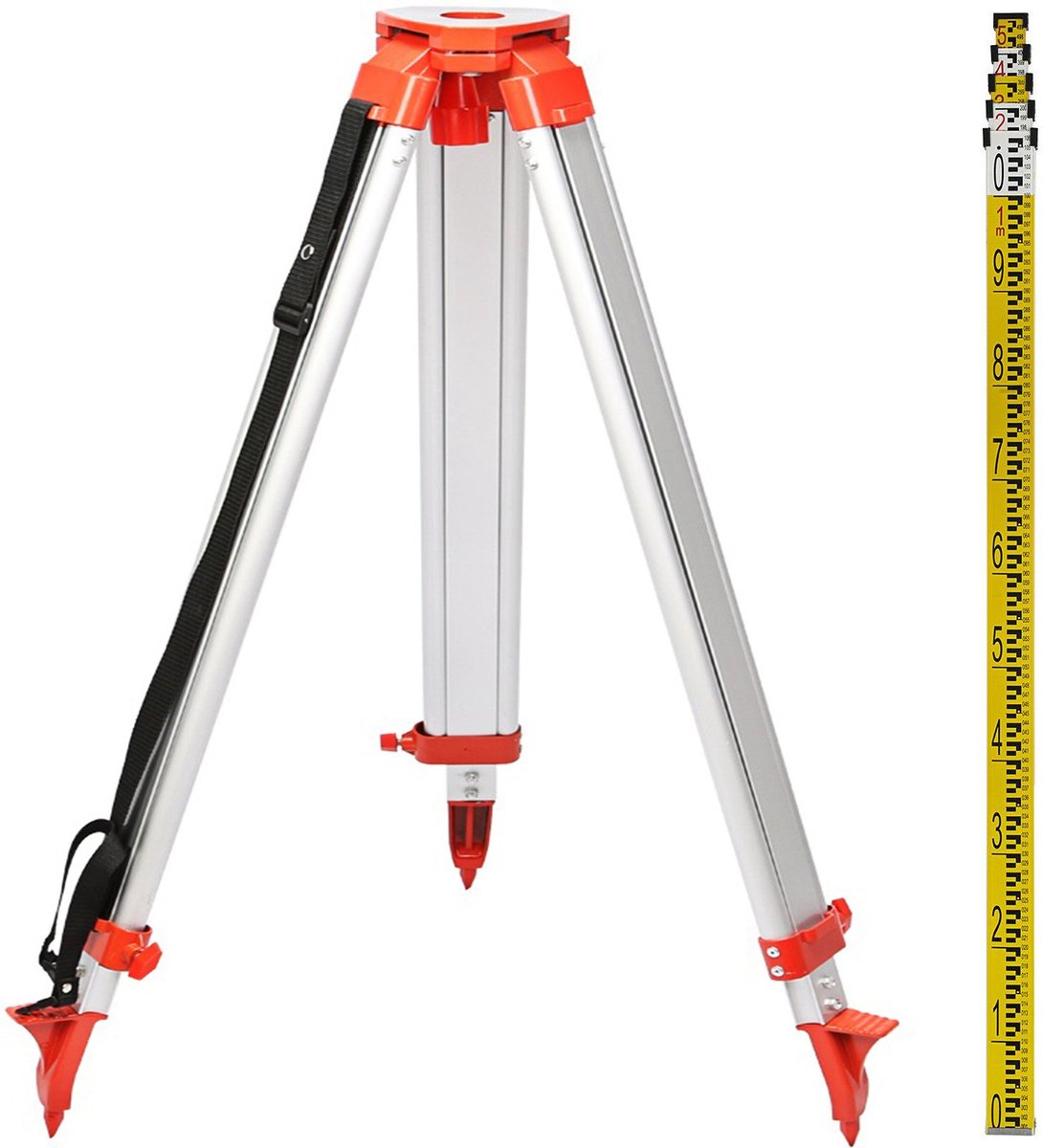 Laser Statief Kruislijnlaser Staf Kit -1 65M Statief 5M 5-delige