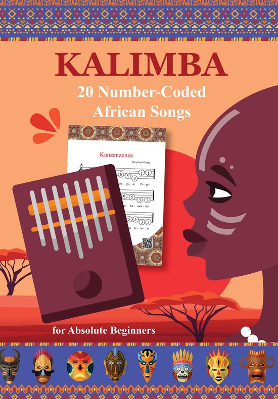 Kalimba. 20 Number-Coded African Songs for Absolute Beginner ... - cover