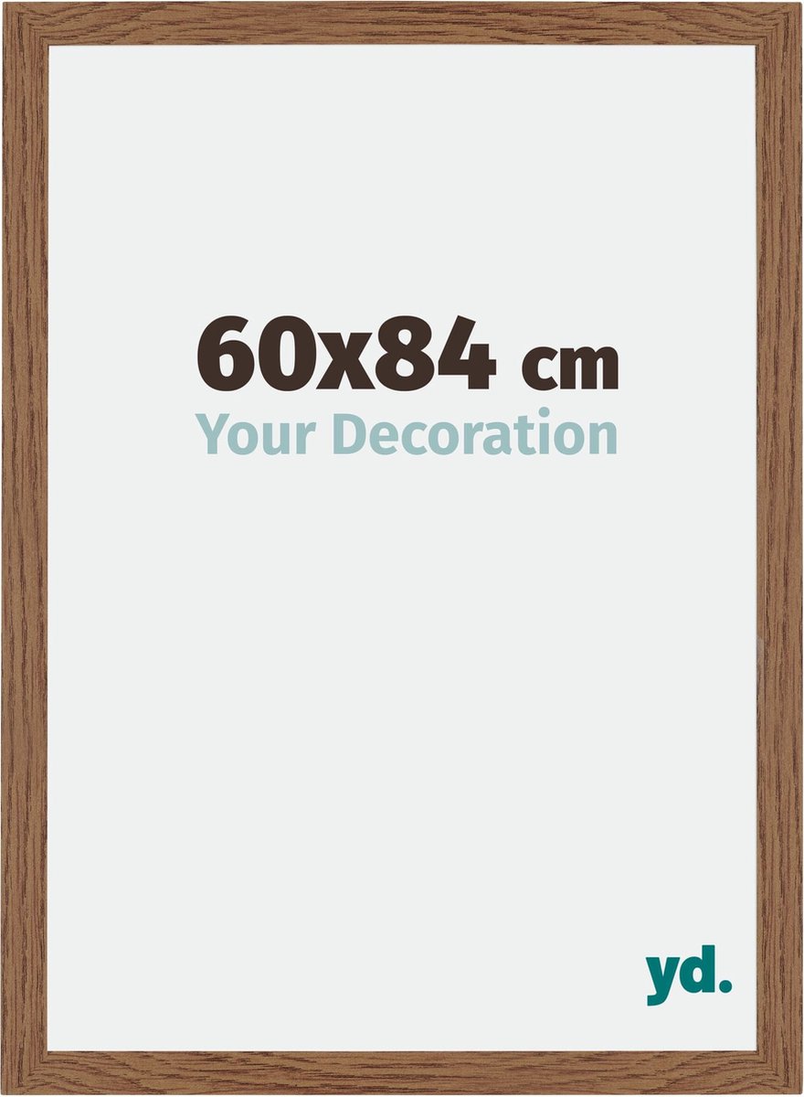 Your Decoration - Fotolijst 60x84 cm - MDF - Eiken Rustiek - Mura