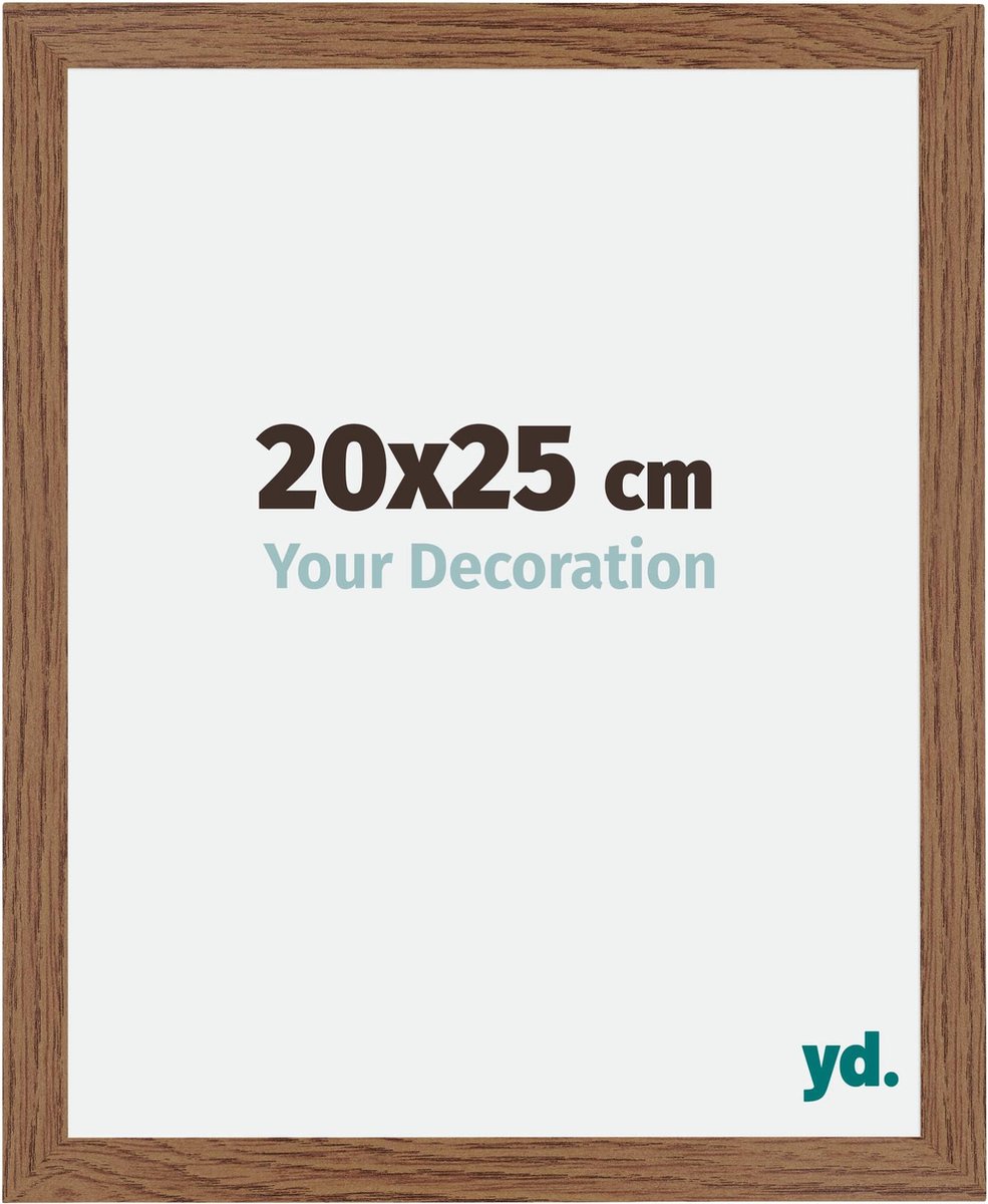 Your Decoration - Fotolijst 20x25 cm - MDF - Eiken Rustiek - Mura