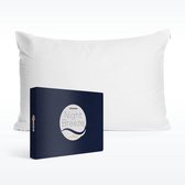 Slowwave NightBreeze kussensloop - 100% TENCEL™ lyocell - Zacht en comfortabel - Beschermt de gezichtshuid - Vochtregulerend - Hypoallergeen en antibacterieel - Kleur: Arctic White - Formaat: 60 x 70cm