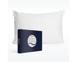 Slowwave NightBreeze kussensloop - 100% TENCEL™ lyocell - Zacht en comfortabel - Beschermt de gezichtshuid - Vochtregulerend - Hypoallergeen en antibacterieel - Kleur: Arctic White - Formaat: 60 x 70cm