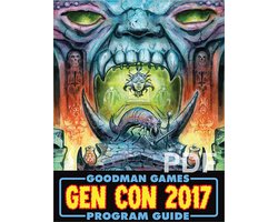 Goodman GC 2017 Program Guide Dinosaur Crawl Classics - Gencon Bundle