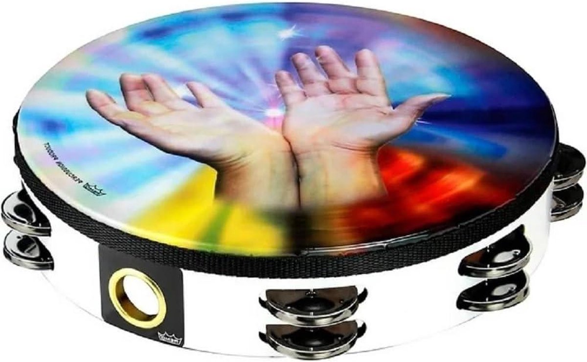 Tambourin Praise 10" - Sharing Hands TA-9210-00-21 - Inspirational Music