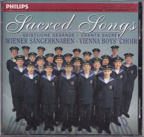 Sacred Songs - Diverse componisten - Wiener Sängerknaben, Chorus Viennensis, Kammerorchester der Wiener Volksoper, o.l.v. Peter Marschik en Uwe Christian Harrer