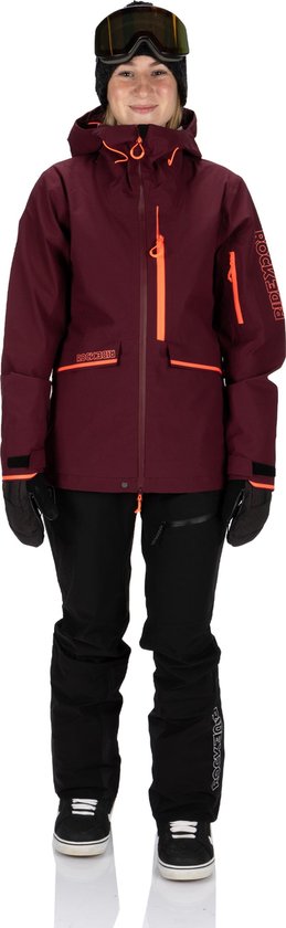 Rock Experience ROCKMANTIC Veste de sports d'hiver pour femme Violet L - Veste de ski - Veste de snowboard - Veste Hardshell