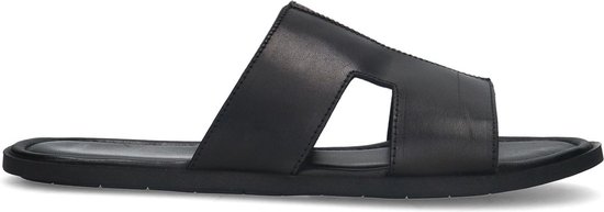 Zwarte slippers heren new arrivals