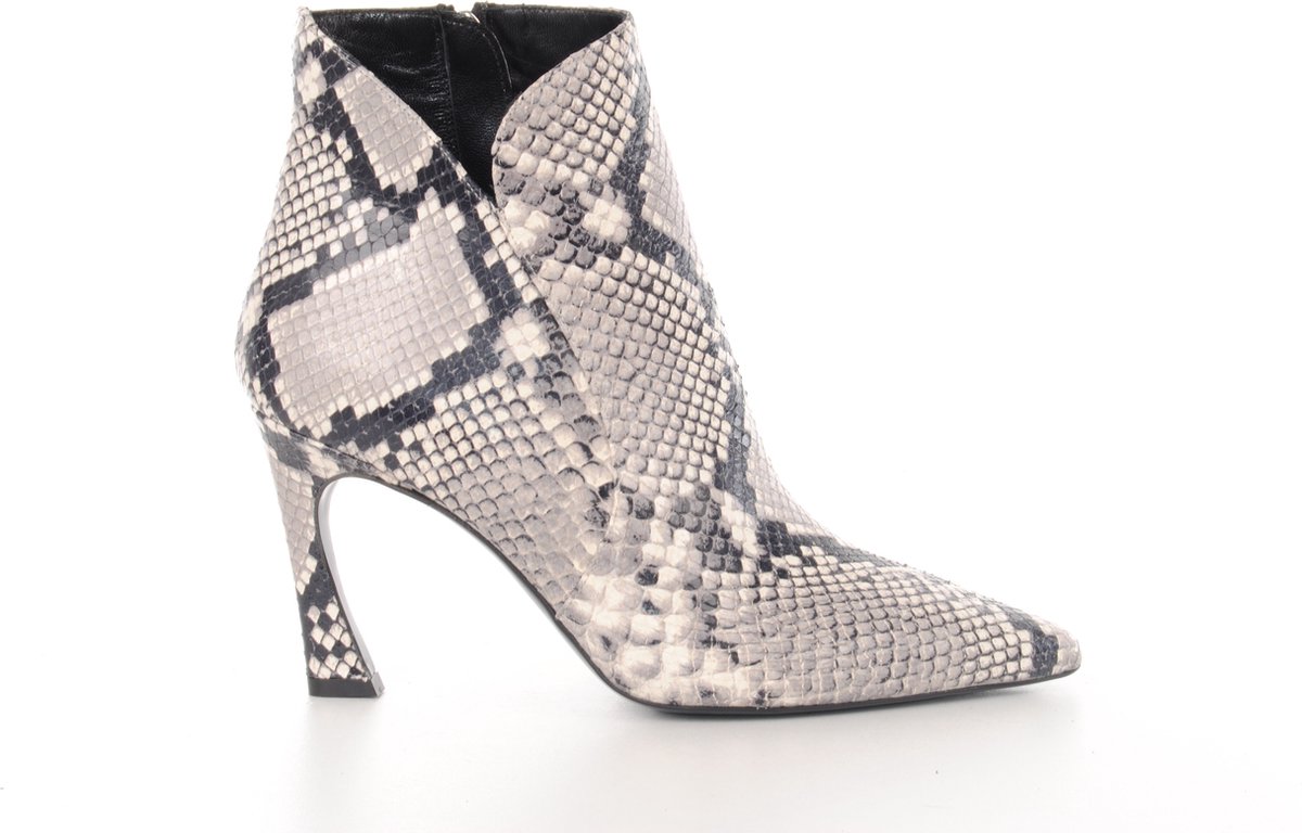 MAURY dames enkellaarzen fantasy piton gris