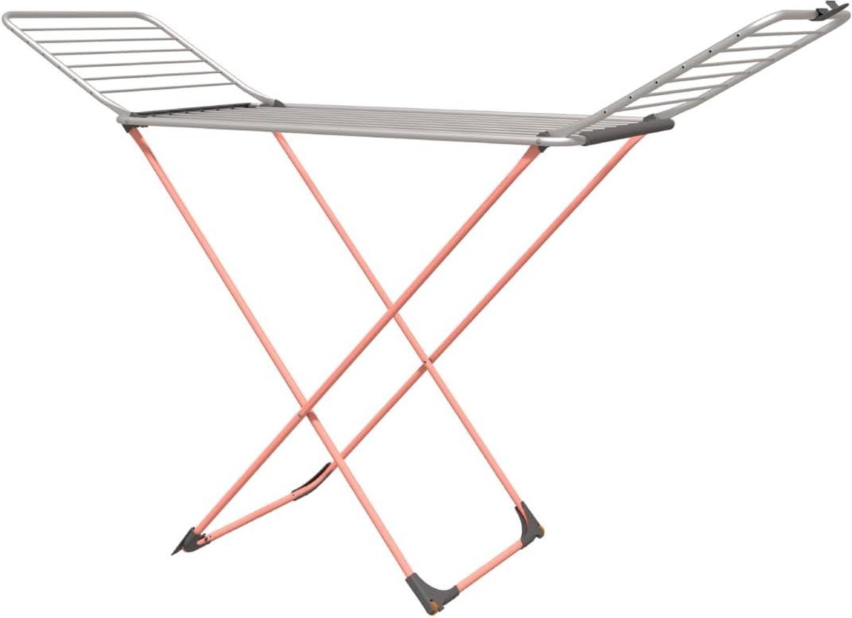 Goedkoopste Wasdroger met glittereffect - Grof draden - Kreukvrij - Aluminium rooster - Inklapbaar - Voor binnen en buiten - Borealis