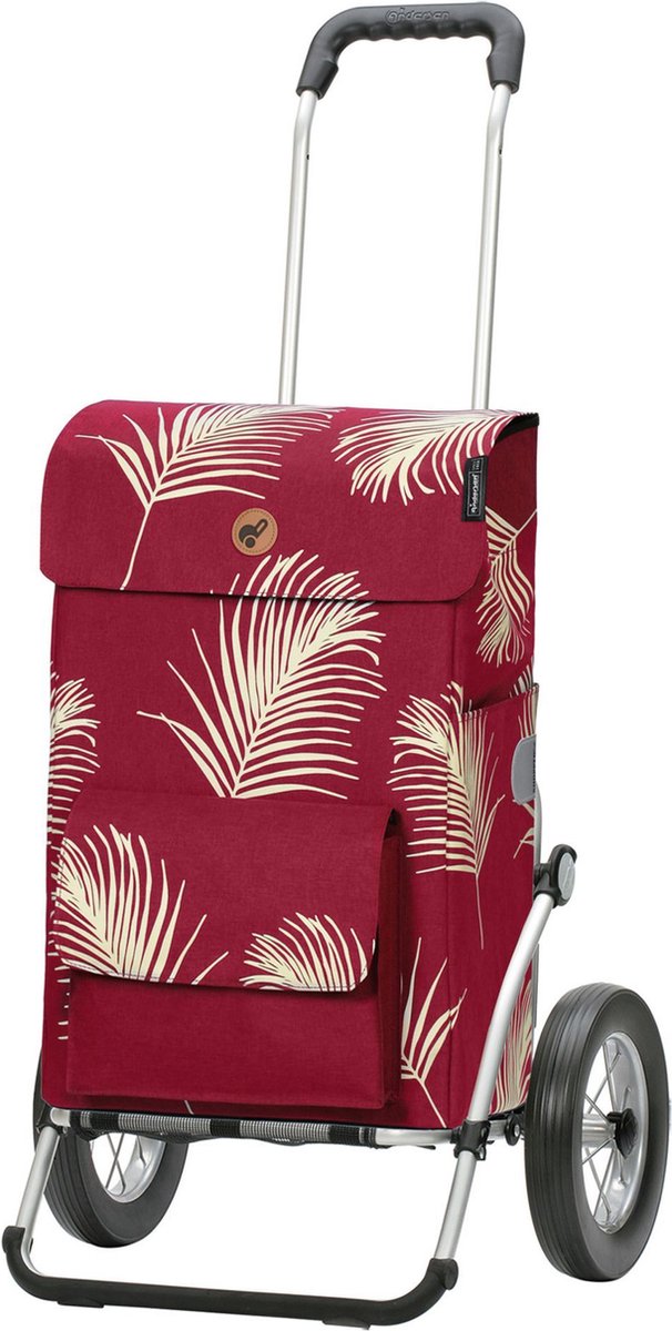 Andersen SHOPPER MANUFAKTUR Boodschappentrolley Royal Shopper Signe Red Rood 111cm